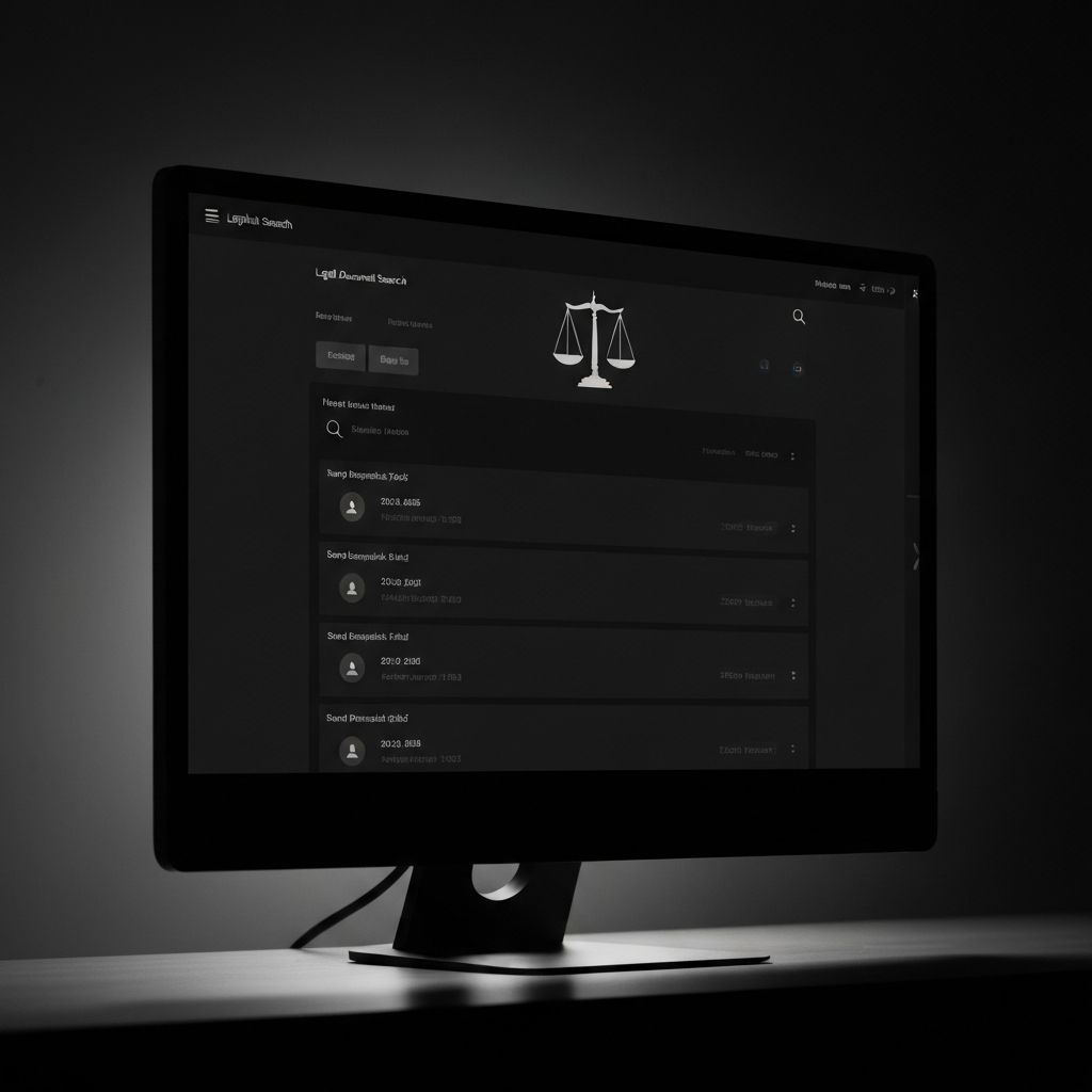 Global Legal Reference project screenshot